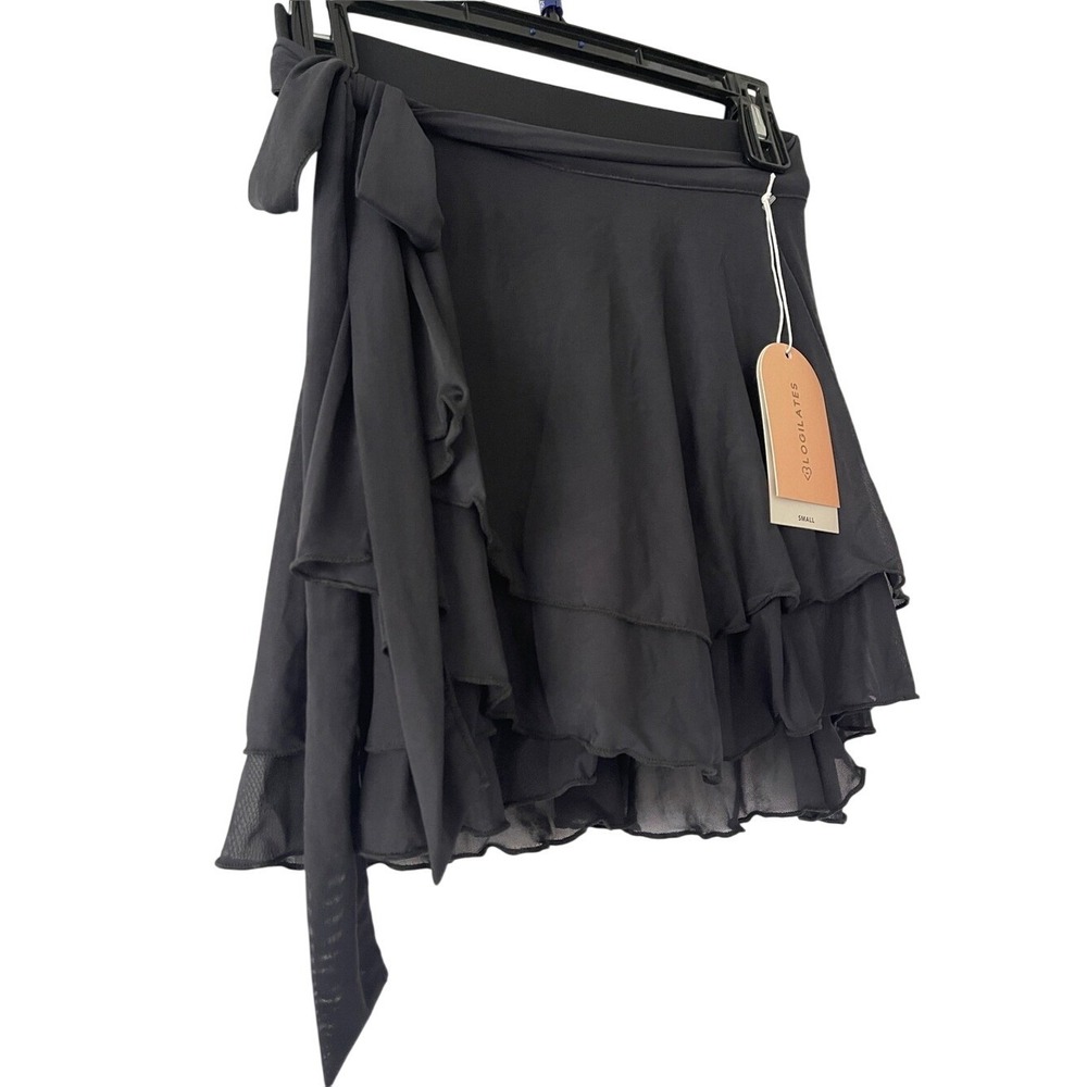Blogilates Dance Studio Wrap Skort Black Small NWT